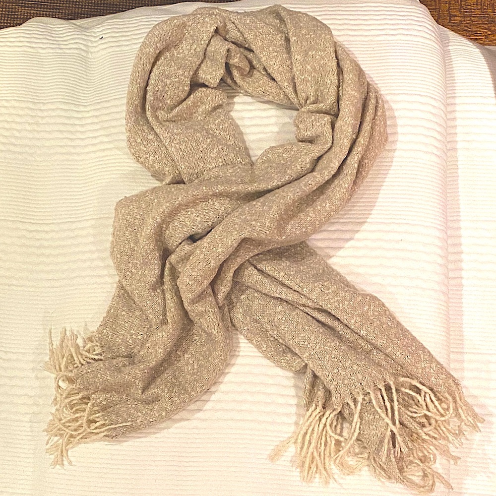 American Eagle Unisex Blanket Scarf Oatmeal